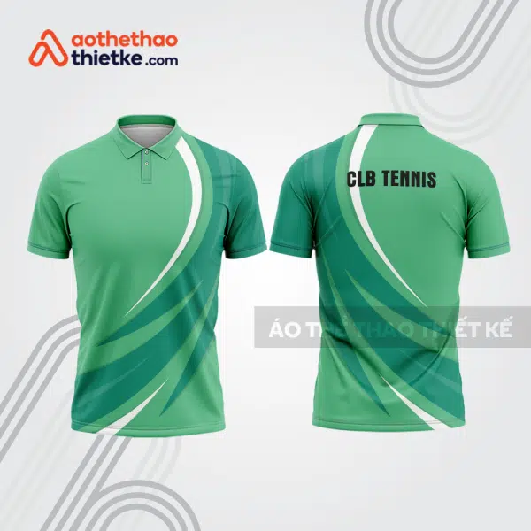Mẫu thiết kế áo có cổ đồng phục thi đấu tennis tn1186