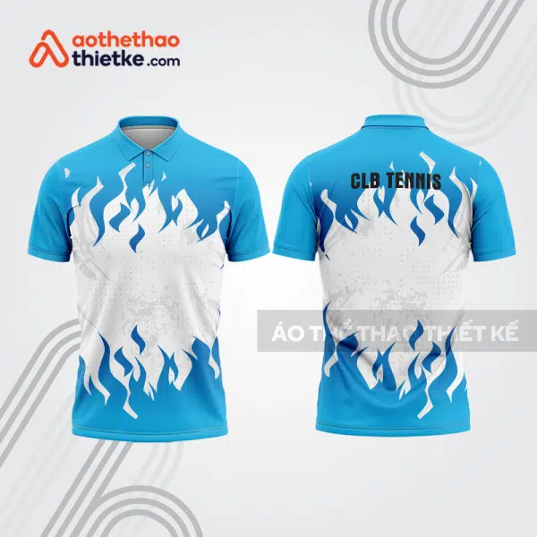 Mẫu thiết kế áo có cổ đồng phục thi đấu tennis tn1187