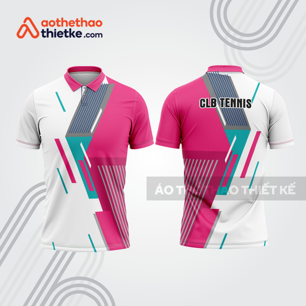 Mẫu thiết kế áo có cổ đồng phục thi đấu tennis tn1189