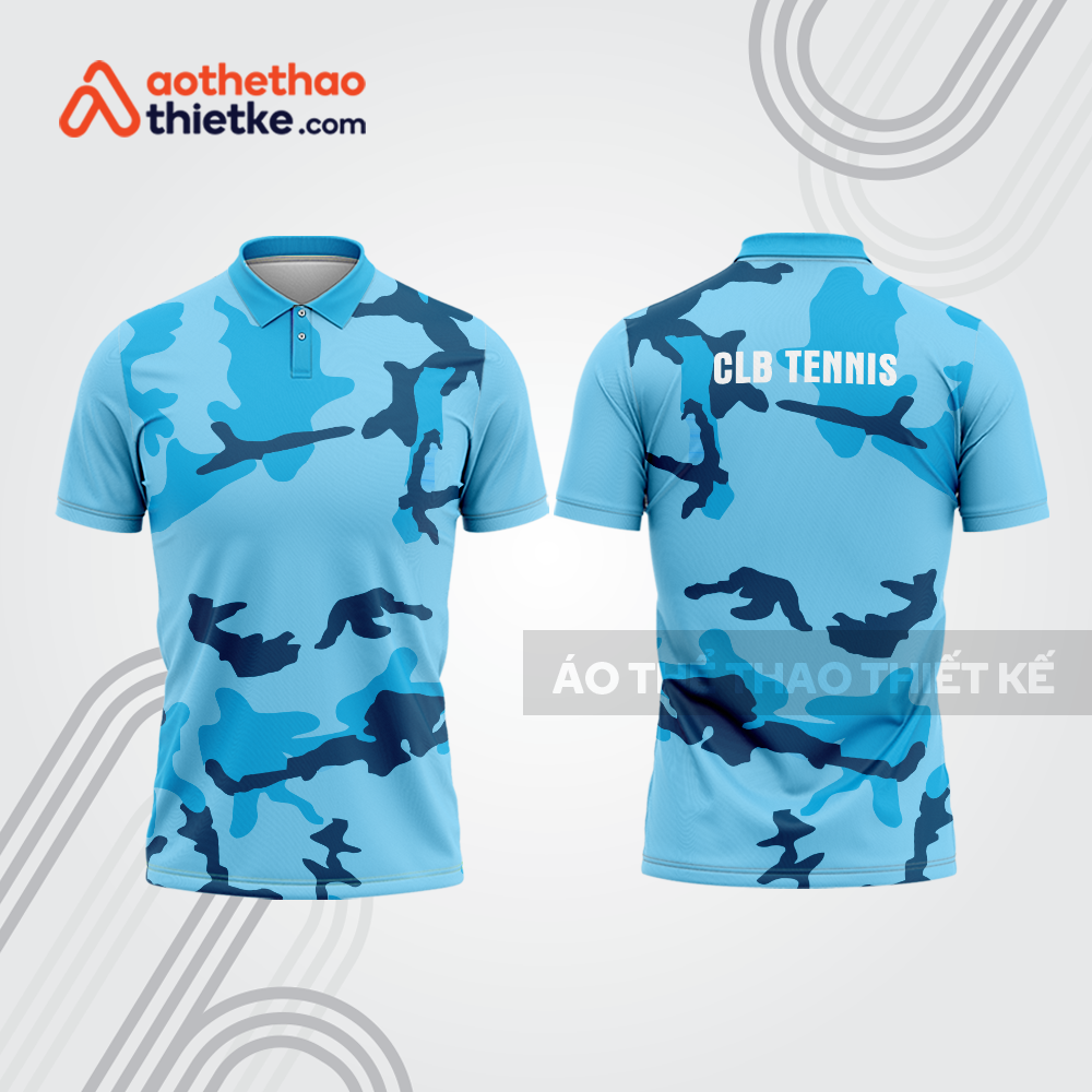 Mẫu thiết kế áo có cổ đồng phục thi đấu tennis tn1191