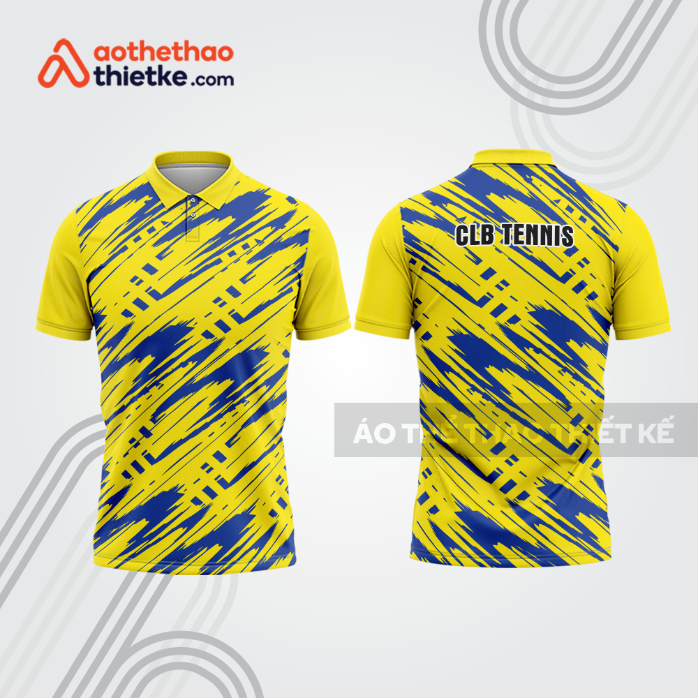 Mẫu thiết kế áo có cổ đồng phục thi đấu tennis tn1193