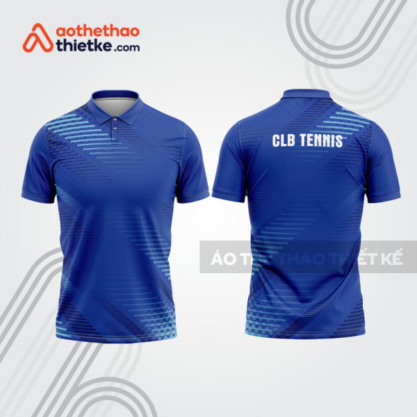 Mẫu thiết kế áo có cổ đồng phục thi đấu tennis tn1194