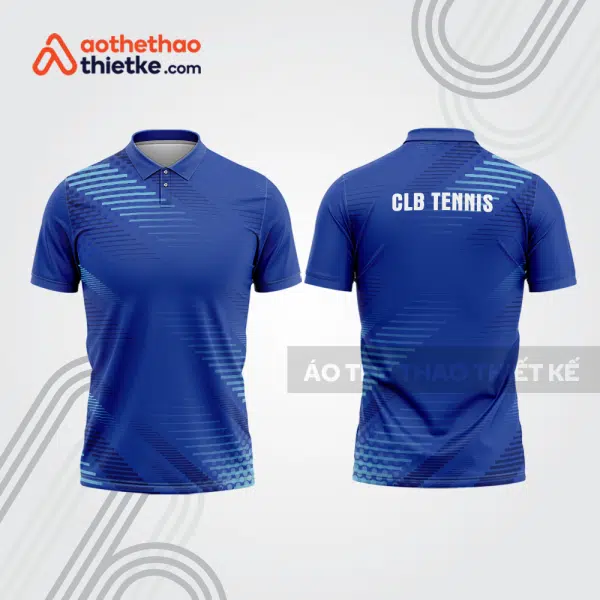 Mẫu thiết kế áo có cổ đồng phục thi đấu tennis tn1194