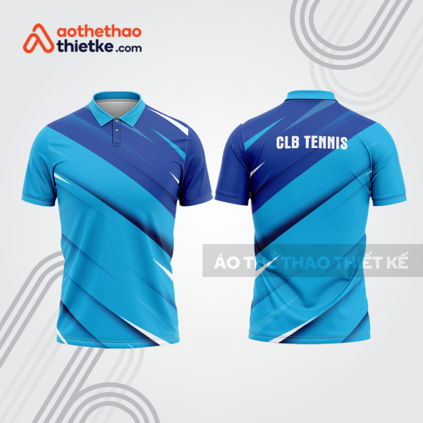 Mẫu thiết kế áo có cổ đồng phục thi đấu tennis tn1196