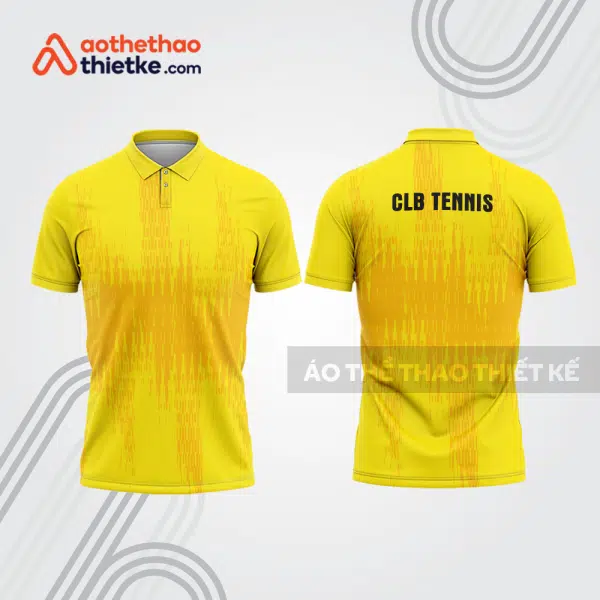 Mẫu thiết kế áo có cổ đồng phục thi đấu tennis tn1197