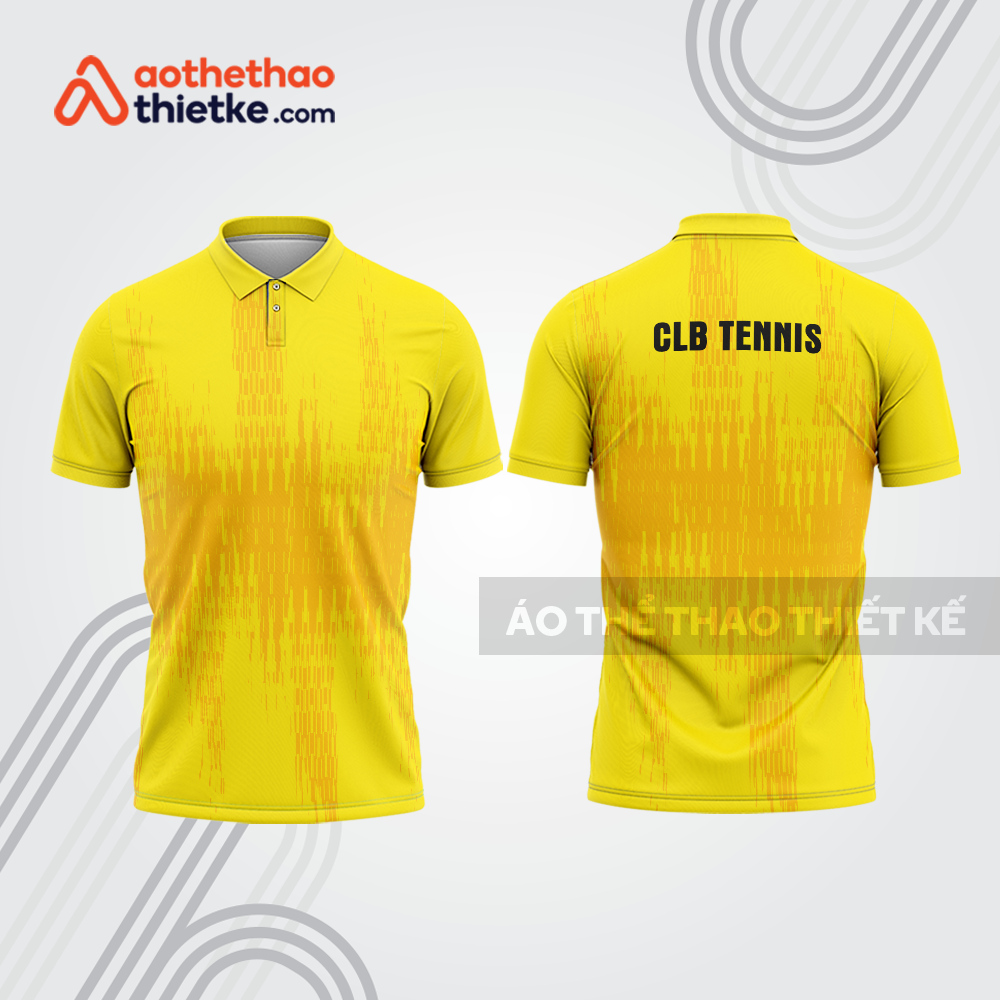 Mẫu thiết kế áo có cổ đồng phục thi đấu tennis tn1197
