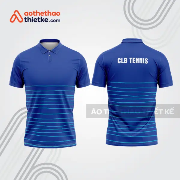 Mẫu thiết kế áo có cổ đồng phục thi đấu tennis tn1200
