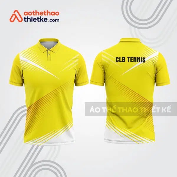 Mẫu thiết kế áo có cổ đồng phục thi đấu tennis tn1202