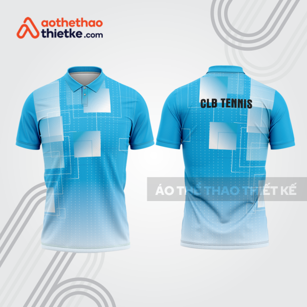 Mẫu thiết kế áo có cổ đồng phục thi đấu tennis tn1203