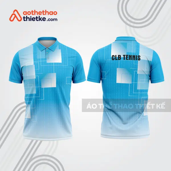 Mẫu thiết kế áo có cổ đồng phục thi đấu tennis tn1203