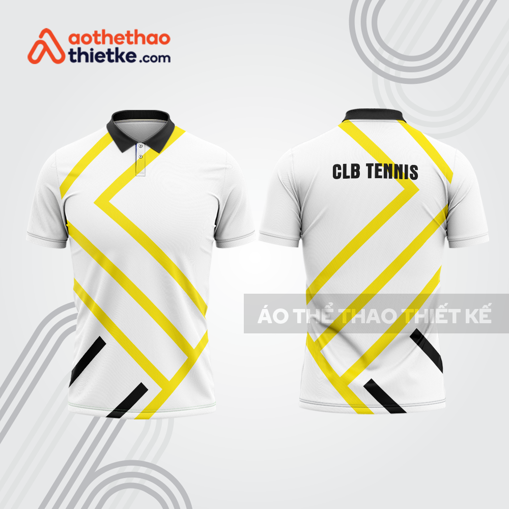 Mẫu thiết kế áo có cổ đồng phục thi đấu tennis tn1204