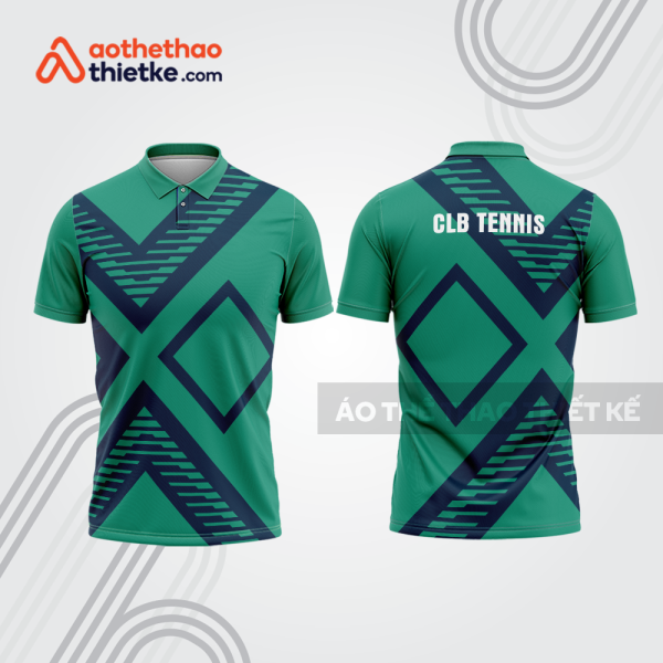 Mẫu thiết kế áo có cổ đồng phục thi đấu tennis tn1205