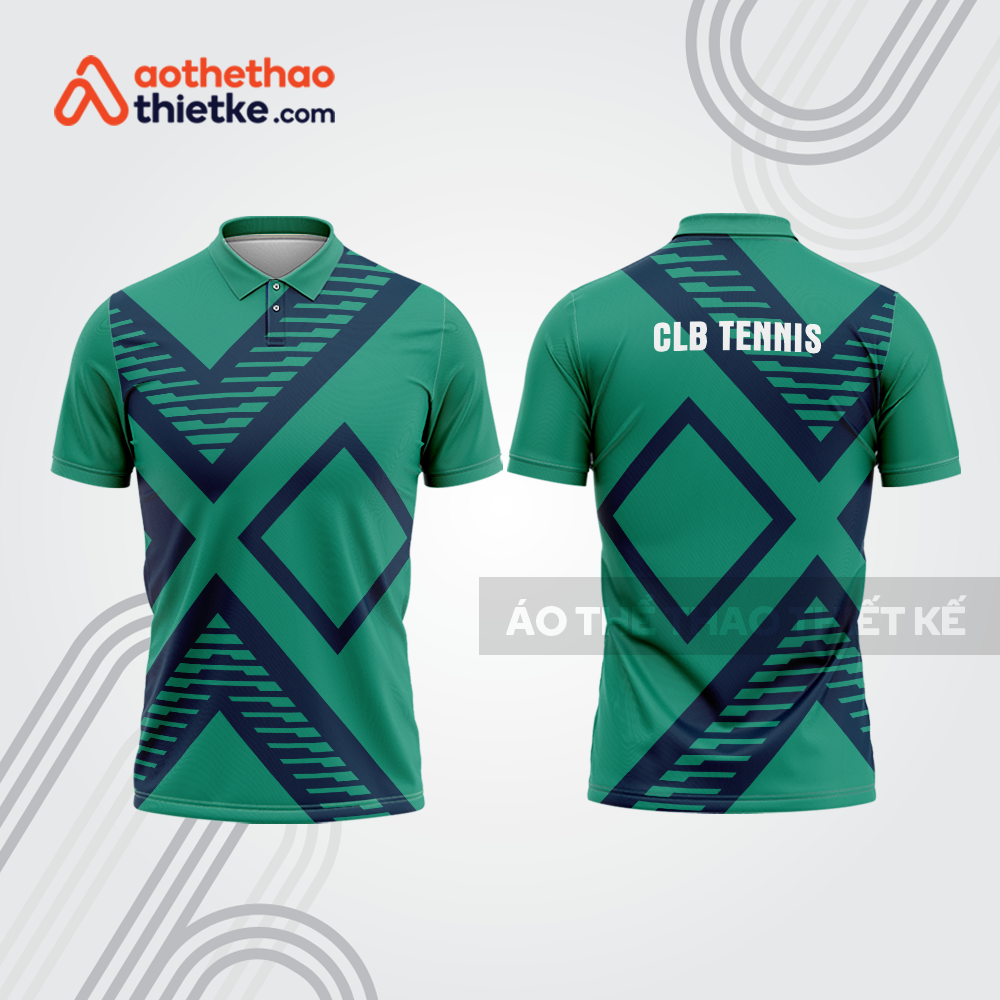 Mẫu thiết kế áo có cổ đồng phục thi đấu tennis tn1205