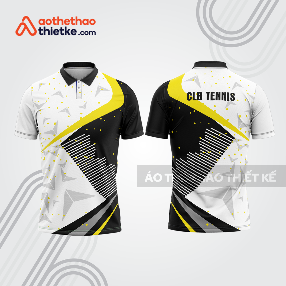 Mẫu thiết kế áo có cổ đồng phục thi đấu tennis tn1207