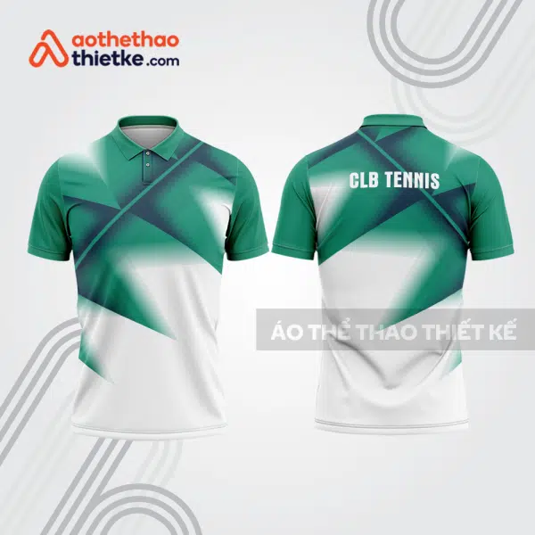 Mẫu thiết kế áo có cổ đồng phục thi đấu tennis tn1209