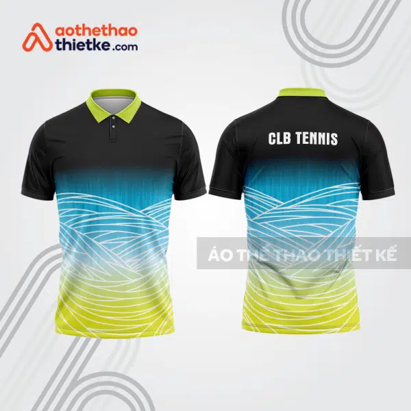 Mẫu thiết kế áo có cổ đồng phục thi đấu tennis tn1210