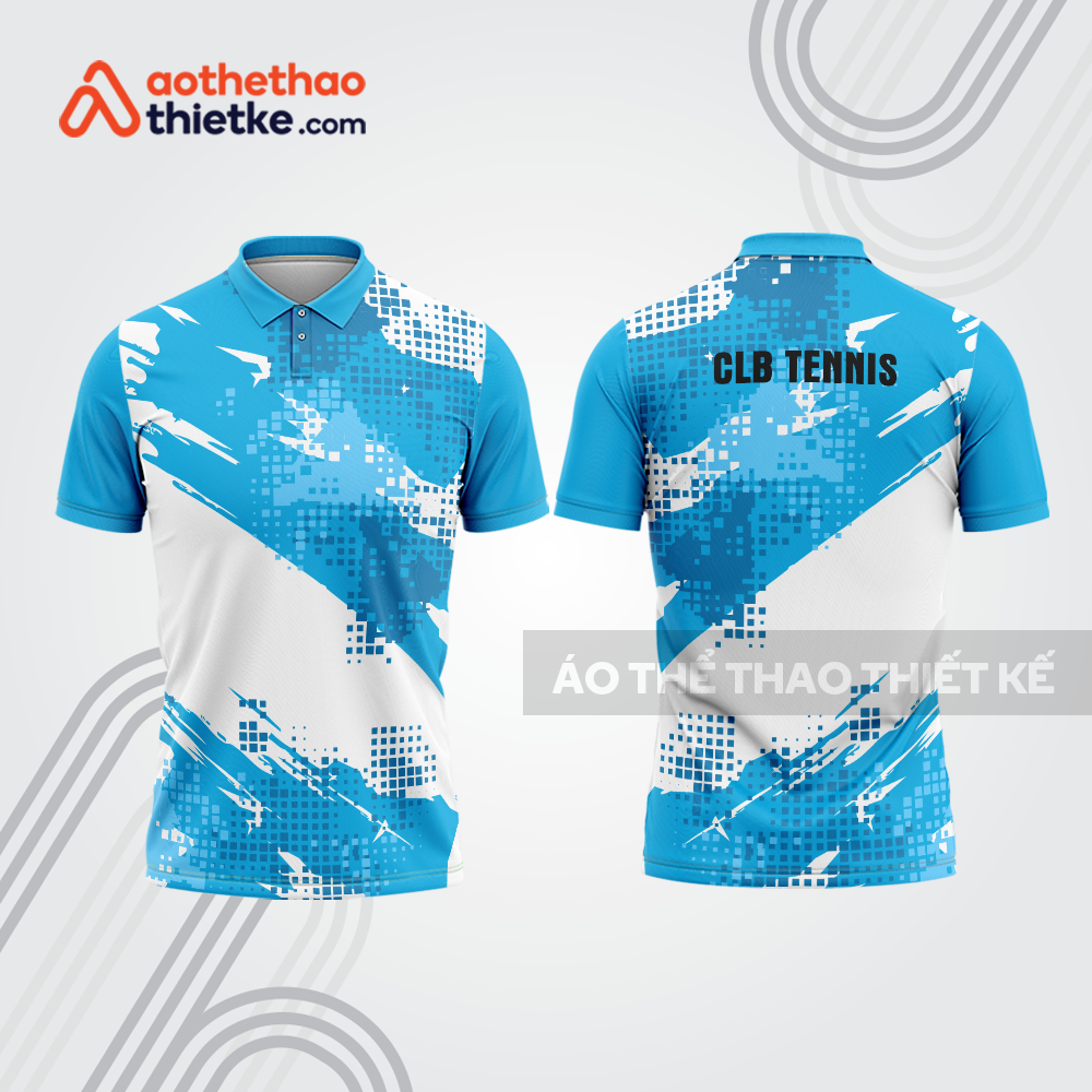 Mẫu thiết kế áo có cổ đồng phục thi đấu tennis tn1211