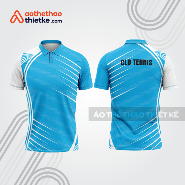 Mẫu thiết kế áo có cổ đồng phục thi đấu quần vợt tn1217