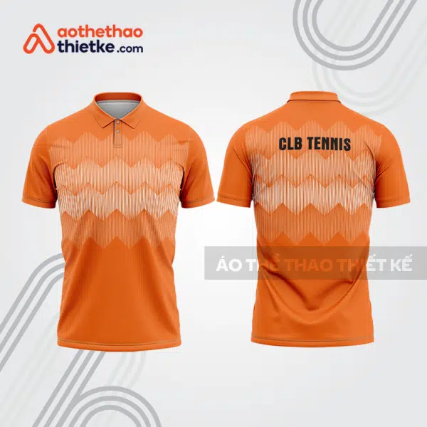 Mẫu thiết kế áo có cổ đồng phục thi đấu quần vợt tn1237