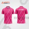 Mẫu thiết kế áo có cổ đồng phục thi đấu quần vợt tn1239