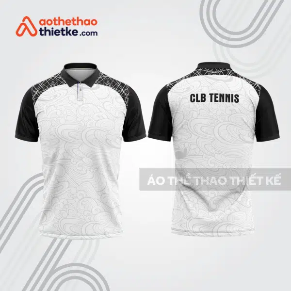 Mẫu thiết kế áo có cổ đồng phục thi đấu quần vợt tn1241