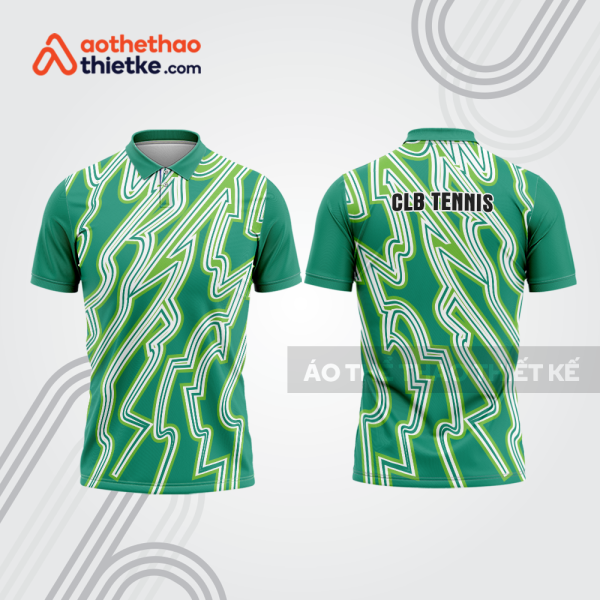 Mẫu thiết kế áo có cổ đồng phục thi đấu quần vợt tn1243