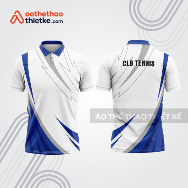 Mẫu thiết kế áo có cổ đồng phục thi đấu quần vợt tn1244
