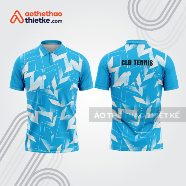 Mẫu thiết kế áo có cổ đồng phục thi đấu quần vợt tn1245