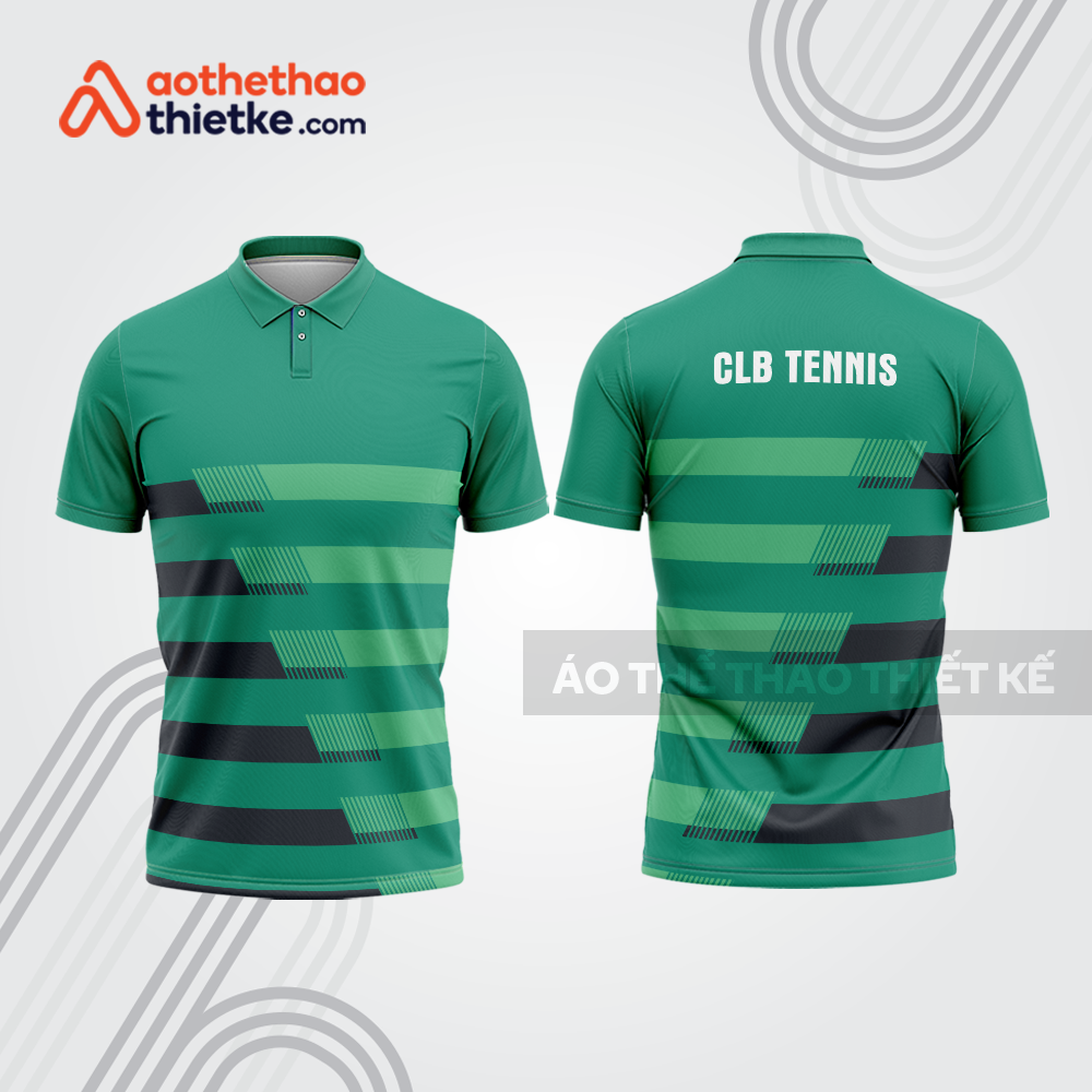 Mẫu thiết kế áo có cổ đồng phục thi đấu quần vợt tn1246