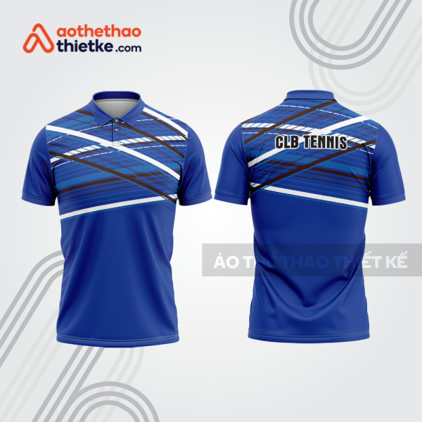 Mẫu thiết kế áo có cổ đồng phục thi đấu quần vợt tn1247
