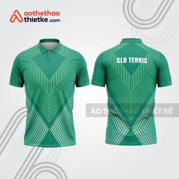 Mẫu thiết kế áo có cổ đồng phục thi đấu quần vợt tn1252
