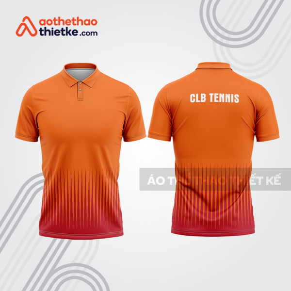 Mẫu thiết kế áo có cổ đồng phục thi đấu quần vợt tn1260