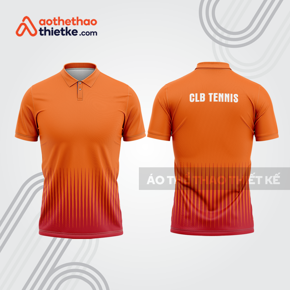 Mẫu thiết kế áo có cổ đồng phục thi đấu quần vợt tn1260