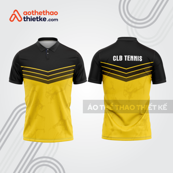 Mẫu thiết kế áo có cổ đồng phục thi đấu quần vợt tn1261