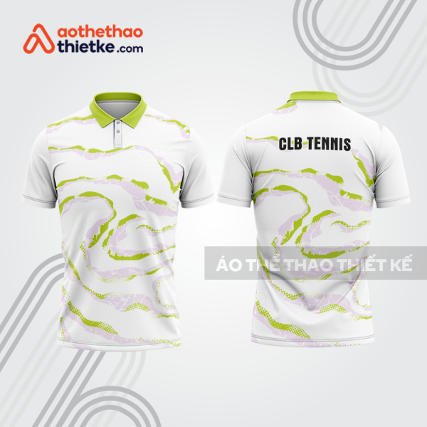 Mẫu thiết kế áo có cổ đồng phục thi đấu quần vợt tn1263