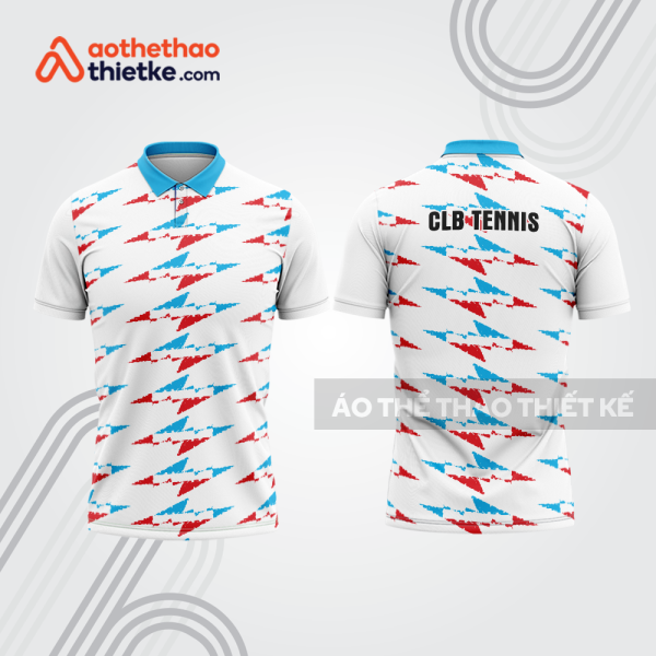Mẫu thiết kế áo có cổ đồng phục thi đấu quần vợt tn1265