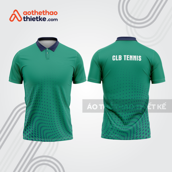 Mẫu thiết kế áo có cổ đồng phục thi đấu quần vợt tn1266