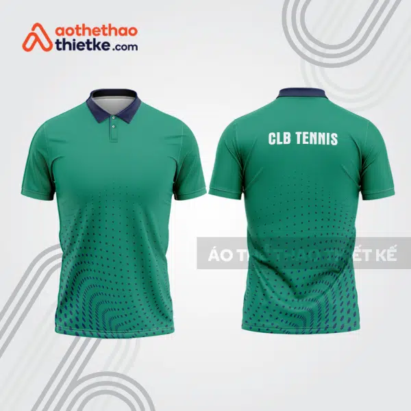 Mẫu thiết kế áo có cổ đồng phục thi đấu quần vợt tn1266
