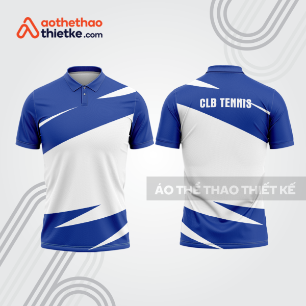 Mẫu thiết kế áo có cổ đồng phục thi đấu quần vợt tn1267