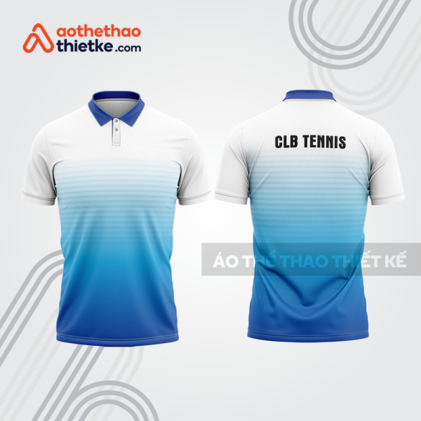 Mẫu thiết kế áo có cổ đồng phục thi đấu quần vợt tn1273