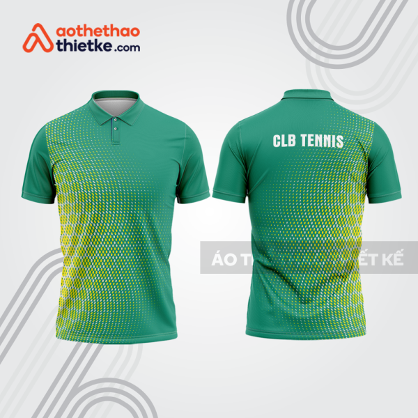 Mẫu thiết kế áo có cổ đồng phục thi đấu quần vợt tn1276