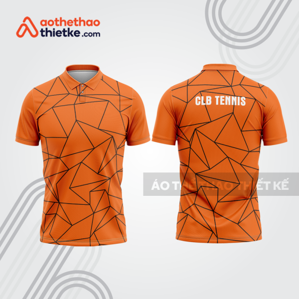Mẫu thiết kế áo có cổ đồng phục thi đấu quần vợt tn1286