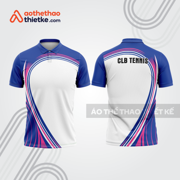 Mẫu thiết kế áo có cổ đồng phục thi đấu quần vợt tn1288