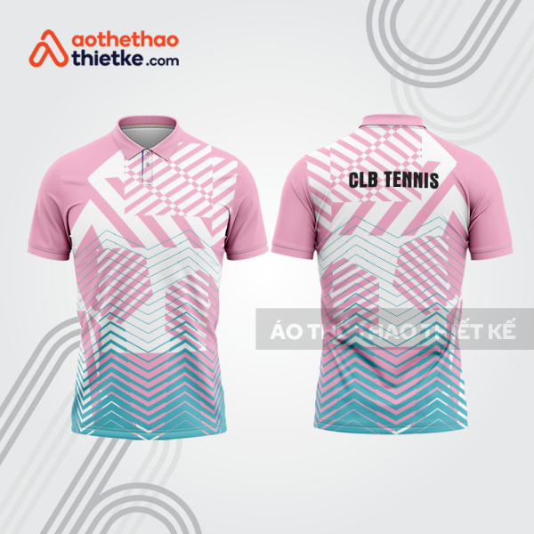 Mẫu thiết kế áo có cổ đồng phục thi đấu quần vợt tn1289