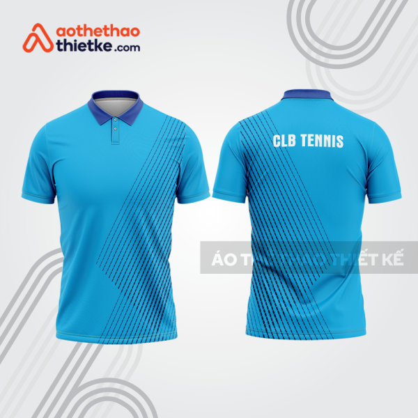 Mẫu thiết kế áo có cổ đồng phục thi đấu quần vợt tn1296