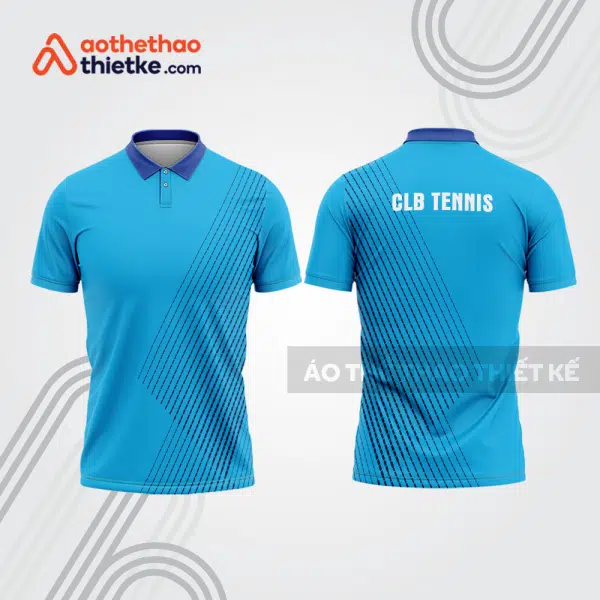 Mẫu thiết kế áo có cổ đồng phục thi đấu quần vợt tn1296