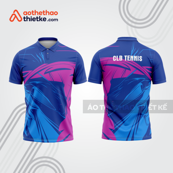 Mẫu thiết kế áo có cổ đồng phục thi đấu quần vợt tn1299