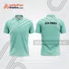 Mẫu thiết kế áo có cổ đồng phục thi đấu quần vợt tn1307