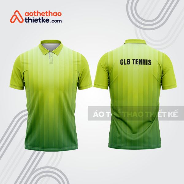 Mẫu thiết kế áo có cổ đồng phục thi đấu quần vợt tn1320