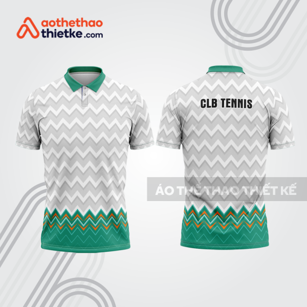 Mẫu thiết kế áo có cổ đồng phục thi đấu quần vợt tn1325